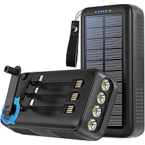 黒4台50000mah ソーラー充電モバイルバッテリー LEDライトキャンプ 楽天市場】モバイルバッテリー ソーラー 30000mAh 大容量パワー